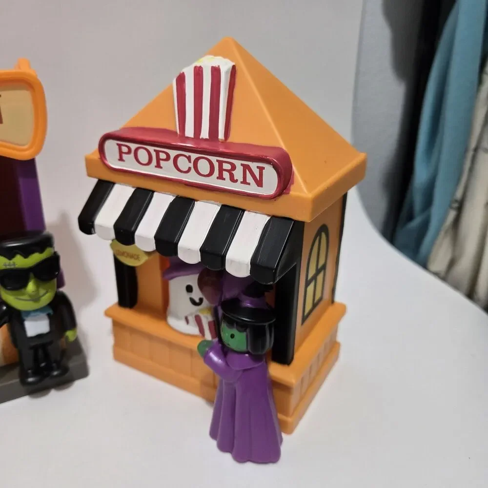 2026 Target Bullseye 3pc Halloween Carnival Spooky Town Village Set NEW